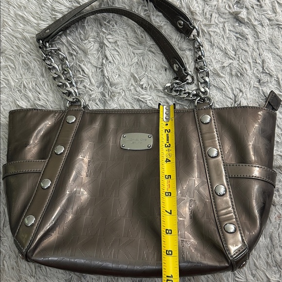Michael Kors Authentic Metallic Bag - Picture 10 of 11